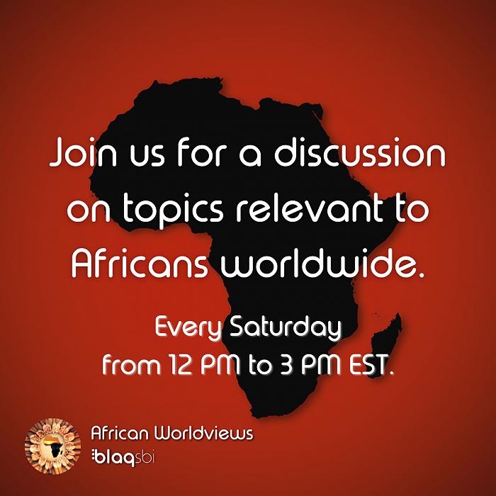African Worldviews Discussion - Open Table Discussion.  - March 9, 2024